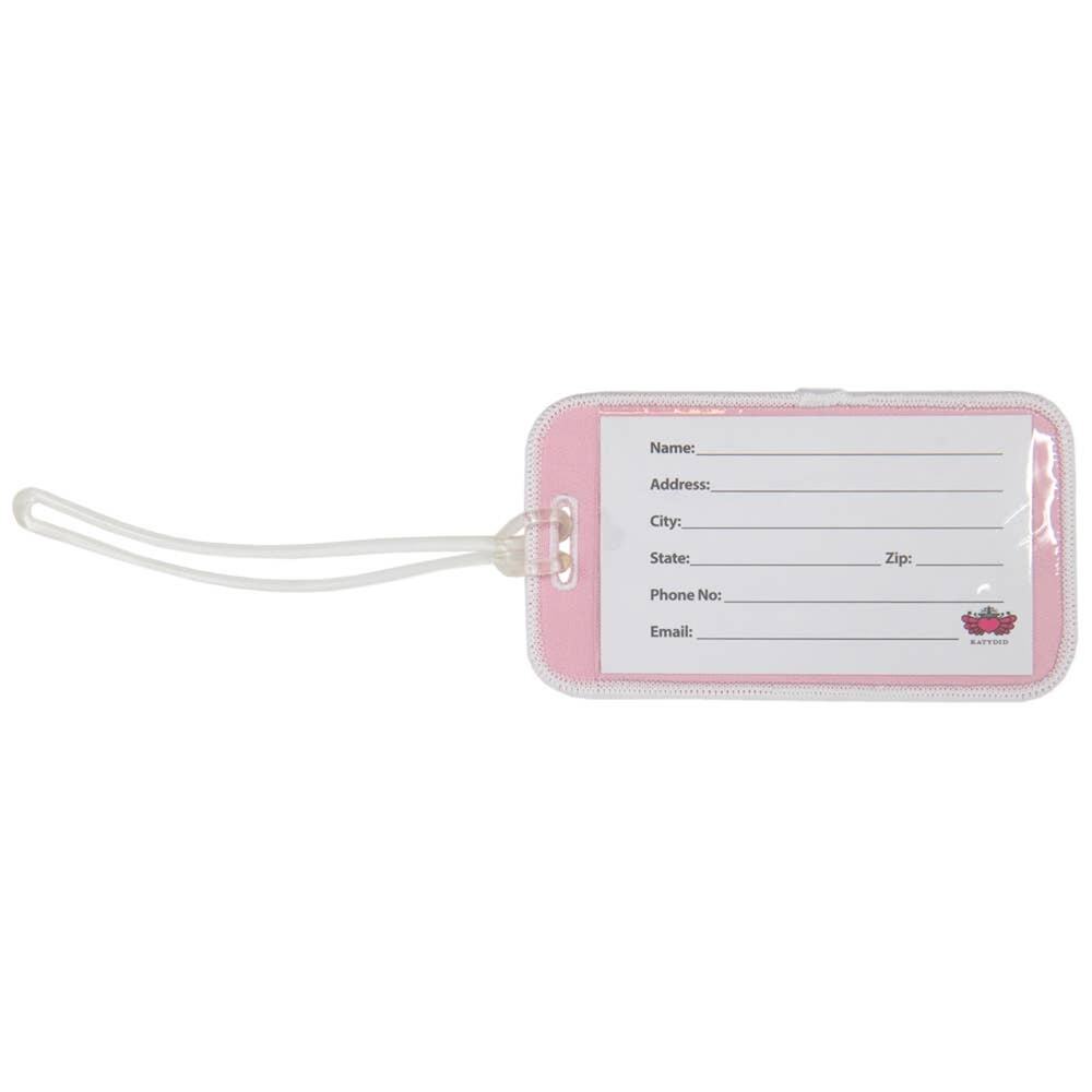 Embroidered Jet Set Go Luggage Tag - Picture 2 of 3